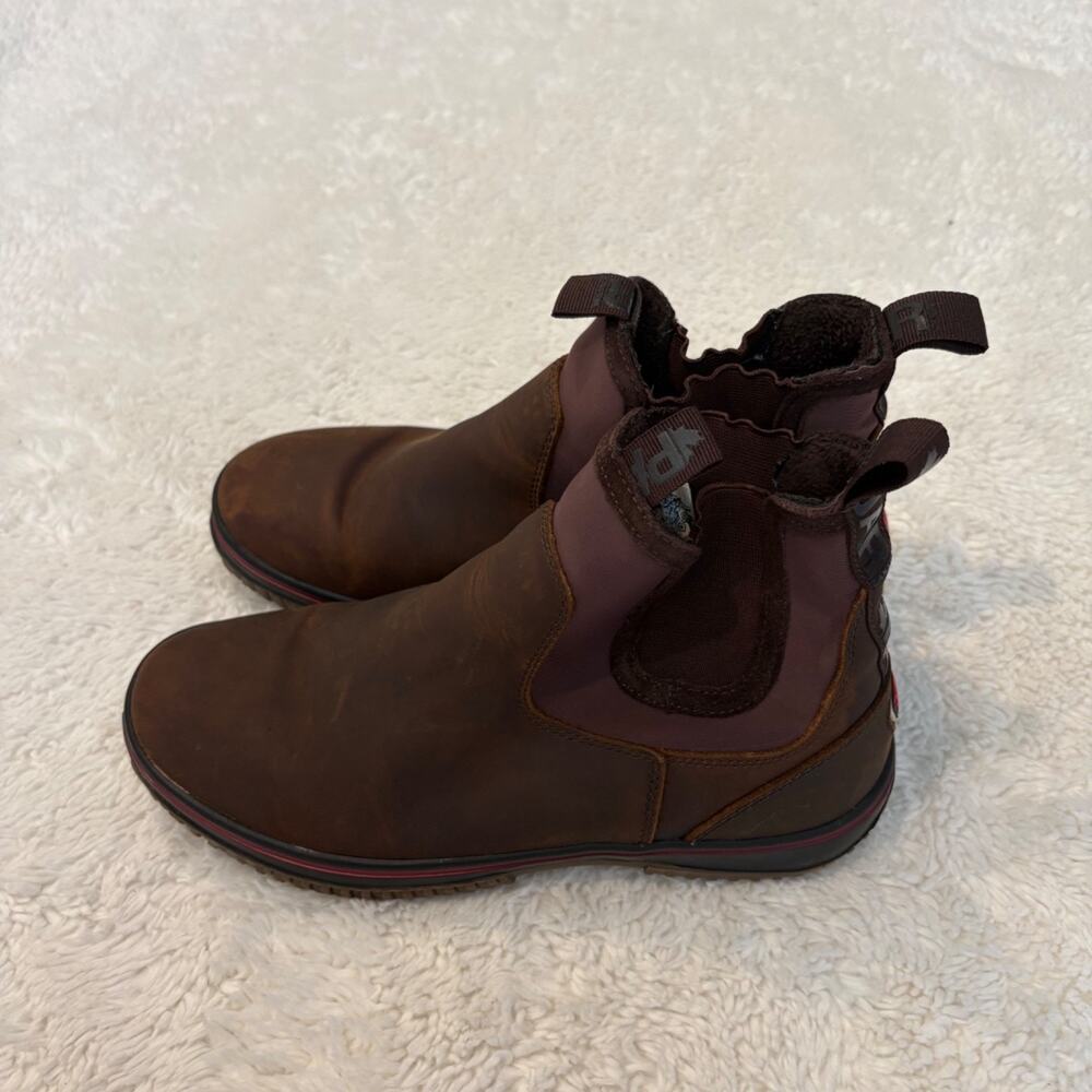 Pajar Men's 8 Gavel Pull Up Chelsea Boot Brown Leather Gorpcore Hiking Outdoors - Picture 2 of 9